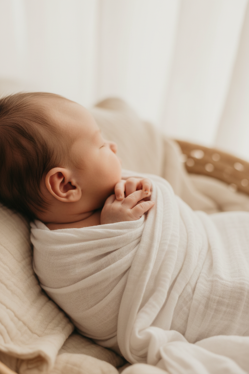 Swaddled Baby